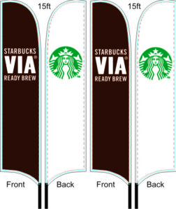 Starbucks flags 5.30